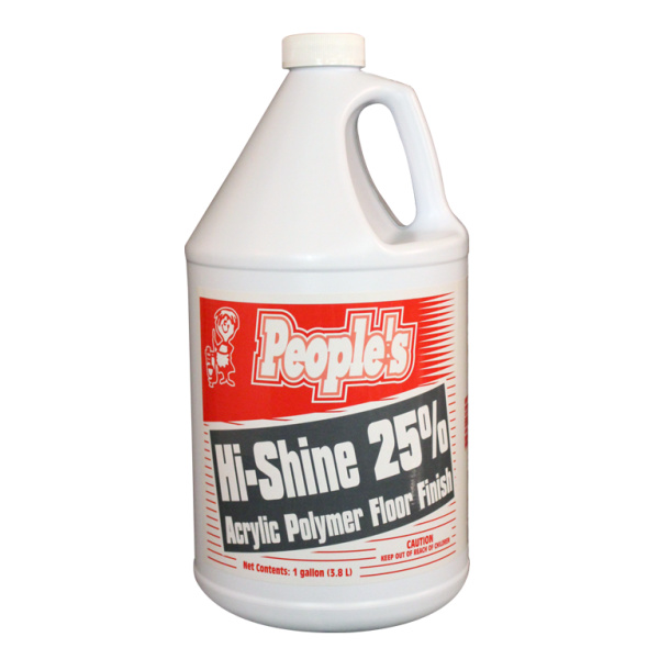 People’s Hi Shine, 25% Floor Wax