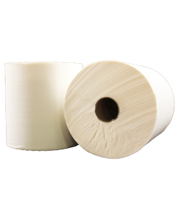 Response® 8 x 800' Brown Natural Kraft Paper Towel Rolls (1-Ply) - 6 Rolls