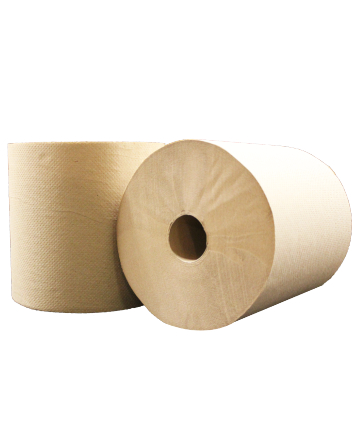 8 x 800' White Paper Roll Towels 6rls/cs